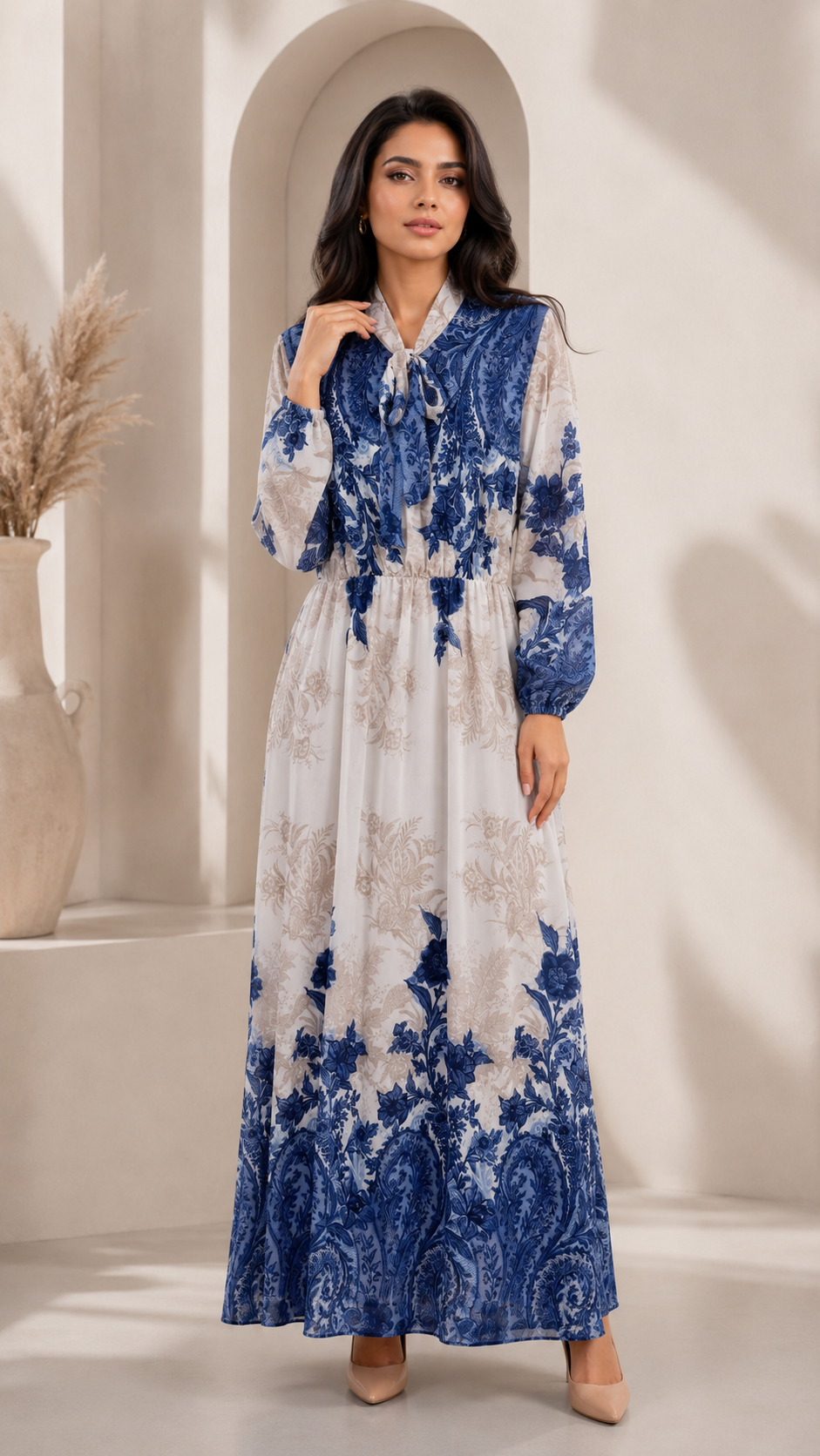 Long Chiffon Dress – One Size