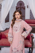 Elegant Chiffon 3-Piece Embroidered Sequin Suit