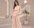 Women’s Silk Cord Set with Belt – Stylish Co-Ord Outfit