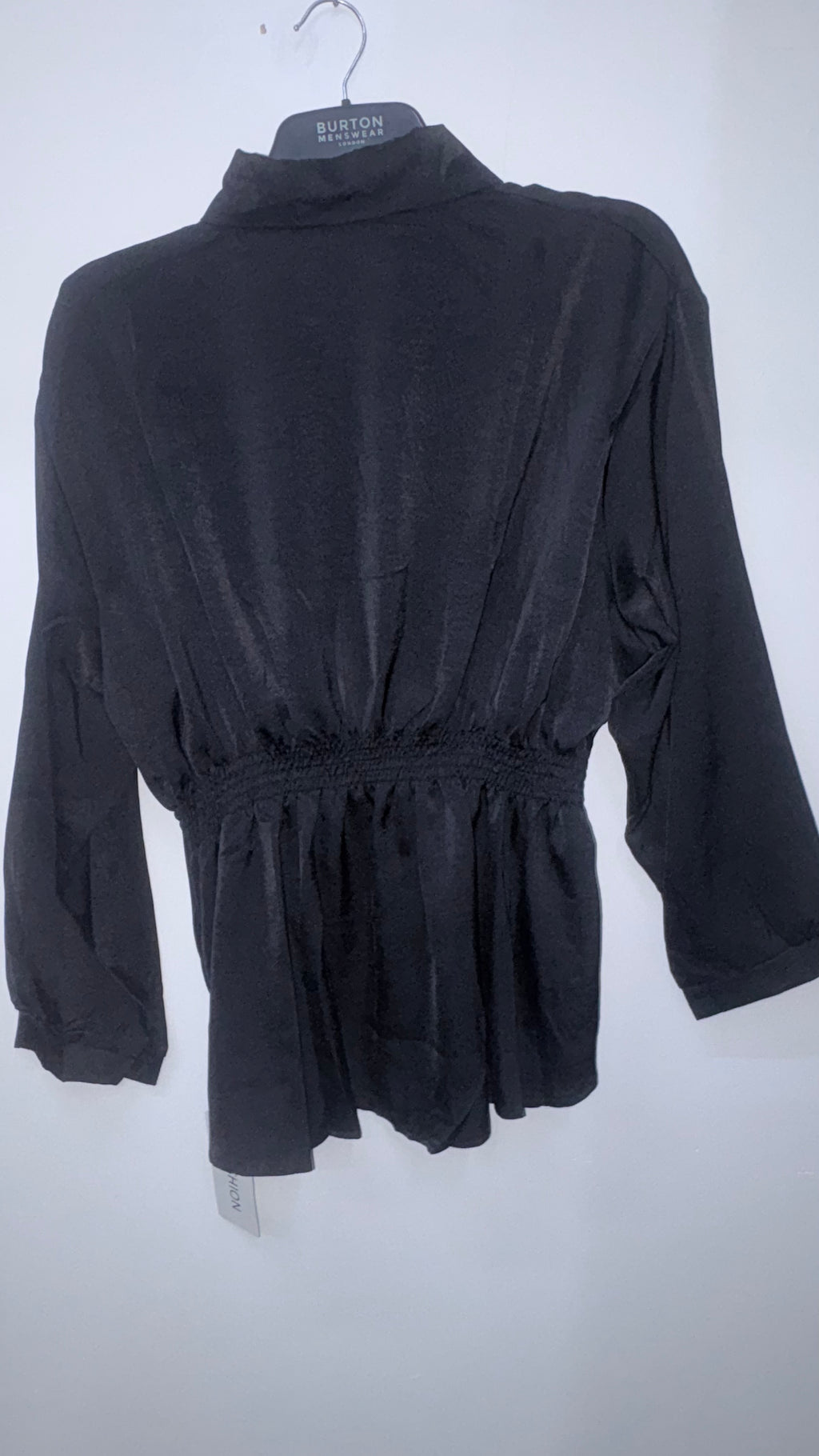 Women’s Black Silk Cord Set with Belt – Stylish Co-Ord Outfit