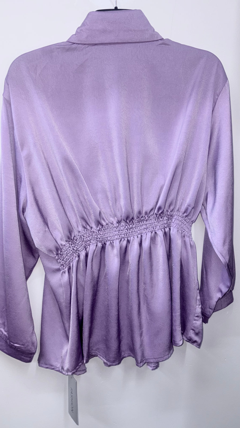 Women’s Lilac colour Silk Cord Set with Belt – Stylish Co-Ord Outfit